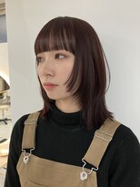 イェッカ パビル(YECCA pabil)&nbsp;顔周りレイヤー＊深みボルドーカラー