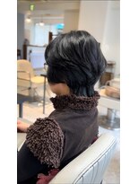 オルメント 天満 南森町(ORL'MENT)&nbsp;20代30代40代 髪質改善 くびれミディ アッシュブラウン 艶感