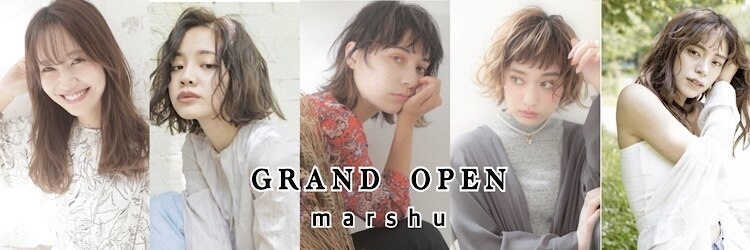 marshu umeda【マーシュウメダ】【5月1日OPEN（予定）】のサロンヘッダー