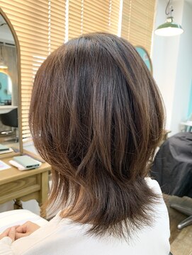 ブレス ヘアアンドスパ 湘南台(bless hair spa) くびれレイヤースタイル