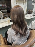 ミルクティーベージュ／ブリーチ1回～／横浜／ハイトーン