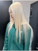 7855ニュアンスカラーホワイトアッシュハイトーンカラー韓国ヘア