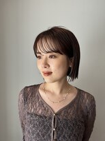 ガーランド (Garland)&nbsp;切りっぱなしボブ/顔周りレイヤー/シースルー/原宿神宮前