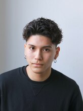 グルーマーズトウキョウ 渋谷店(GROOMER/S TOKYO) ラルフカール　メンズパーマ　七三　スペインカール