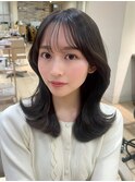 表参道アフロート張替　くびれライン　ミディアムヘア