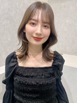 エジョン 幡ヶ谷店(Aejon) レイヤーロング/ヘルシースタイル/韓国ヘア/ベビーピンク/新宿