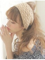 ラヴェ(LAWE.)&nbsp;大人可愛い☆メルトカラー☆トップノット☆