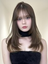 アイトーキョーエス 渋谷(AI TOKYO S)&nbsp;韓国レイヤー　レイヤーカット　顔周りレイヤー　姫カット