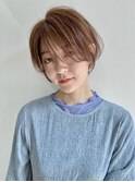 ☆【春日美月】小顔に見せるヘア☆ビネージュカラー