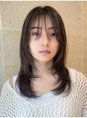 ★ウザバング ロングウルフレイヤー くびれレイヤー 銀座 20代