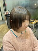 【ボブ×顔まわりカット】イメチェン/美髪/鎌取/林愛華