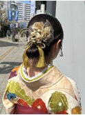【chome】卒業式 成人式 ヘアセット