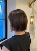 縮毛矯正/トリートメント/アディクシーカラー/ボブ/ショート/