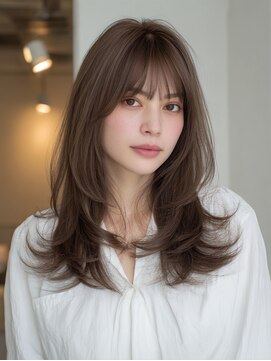 アルトリスト(Altruist Aging×HAIR&SPA) アプリコットオレンジハイライトカラーサーフカール夏くびれヘア
