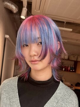 アドネ プライム(adne prime) クラゲウルフ/ウルフカット/ミディアムレイヤー