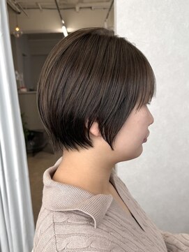 ショートスタイル　サイド