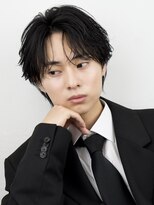 オーシャントーキョーオーバー 渋谷(OCEAN TOKYO OVER)&nbsp;韓国マッシュセンターパートツーブロックフェザーパーマシャドウ