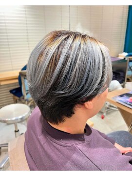 ラピスタ 池袋(Lapista) 韓国ヘアレイヤーカットダブルハイライトカラー【Lapista池袋】