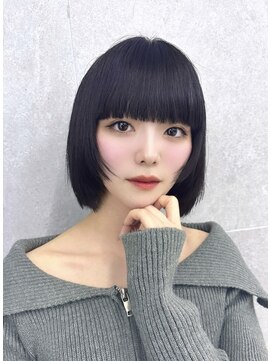 マウル ナゴヤ 名駅(MAEUL NAGOYA) トレンドボブスタイル　顔まわりレイヤー