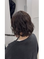 アニー 松戸(ANNI)&nbsp;着物ヘア/ダークアッシュ/ミディアムレイヤーカット/松戸駅