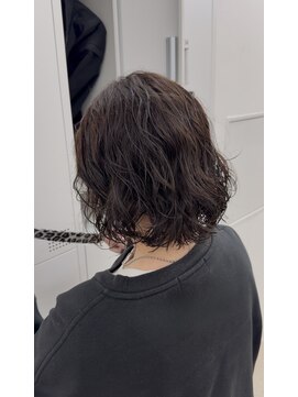 アニー 松戸(ANNI) 着物ヘア/ダークアッシュ/ミディアムレイヤーカット/松戸駅