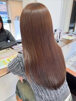 ティエル(tielu.) ブリーチ無しの明るめベージュカラー