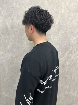 ルページ 千葉(lpage) MEN’S HAIR/波巻きツイストスパイラル/リバースセンターパート