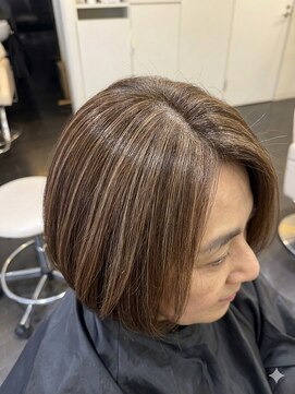 アーク(ARC+) 白髪ぼかしカラー40代50代60代髪質改善トリートメント