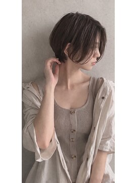 スラッシュ(SLASH) 【SLASH】適度な脱力感のバランスで演出するリラックスボブ