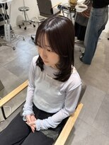 エス 大阪梅田店(es) ラベンダーブラウン