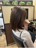 レイヤー×透明感カラー