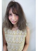 スポンテニアス♪流しバング☆彡ウェットカールボブ