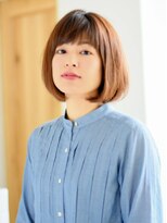 フーガヘアー 元住吉店(FUGA hair) シンプル内巻きワンレンボブ◎丸みショート20代30代40代50代