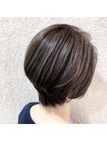 エイト 福岡天神店(EIGHT fukuoka)&nbsp;【EIGHT福岡】お客様スタイル　スッキリショート&透明感カラー