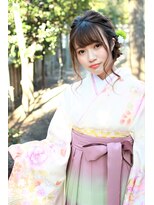 アルクバイネオリーブ 荻窪店(arc by neolive)&nbsp;ダウンアレンジ×袴 arc by neolive 荻窪