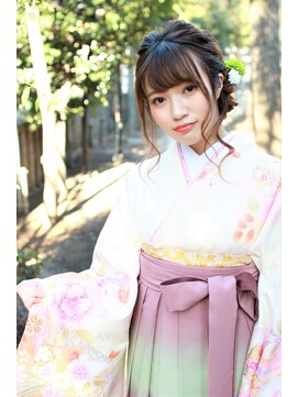 アルクバイネオリーブ 荻窪店(arc by neolive) ダウンアレンジ×袴 arc by neolive 荻窪