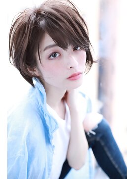 シーラス バイクラウドゼロ(Cirrus by Cloud zero) 大人可愛いナチュラル小顔ショートボブ【Cirrus by Cloud zero】