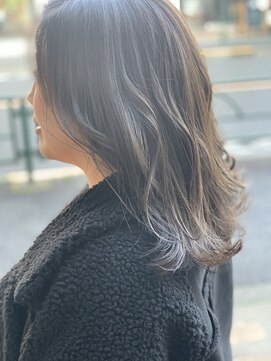 シェル 吉祥寺(shell) ☆大人かわいい☆透け感☆ラベンダーグレージュ