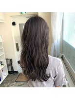 タヒエ(tahie)&nbsp;#グレージュ　#ハイライト　#大人かわいい