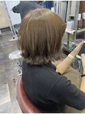 切りっぱなしボブカット！