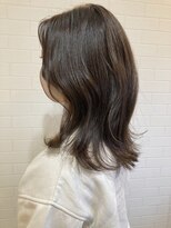 リブレ(LIBRE+hp)&nbsp;【LIBRE恵比寿】韓国風くびれミディアム☆オリーブブラウン