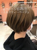 プログレス 国分寺店(PROGRESS) <大澤>ミルクティーベージュ×ショートボブ プログレス国分寺