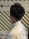 大人のモヒカンショートスタイル【BARBER-BAR】