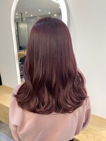 ジーナ 札幌(Zina)&nbsp;【Zina札幌】ピンクベージュ/ボブルフ髪質改善/艶髪/ハイトーン
