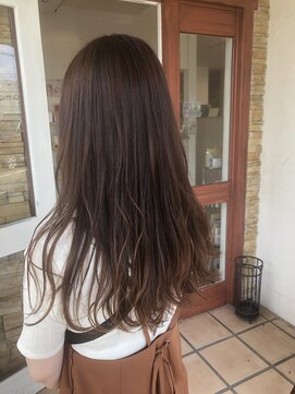 オシャマヘアー ウエスト店 テラコッタブラウン