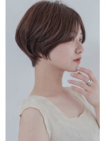 ベンジー 登戸店(benji)&nbsp;【Agu】20代30代40代の大人可愛いひし形ショートボブ登戸/登戸駅