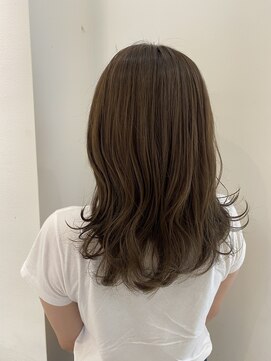 アドラーブル 長岡新保店(adorable) 20代30代大人可愛い★オリーブベージュ×シークレットハイライト