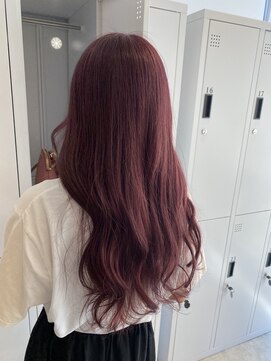 エイト ヘアサロン 渋谷本店(EIGHT) カシスピンク