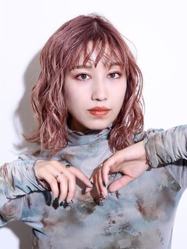 ヨファ ヘアー(YOFA hair) ゆるパーマミディココアベージュ1202