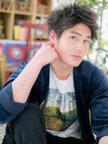 カバーヘア ブリス 上尾西口店(COVER HAIR bliss) かき上げヘアで好感度マニッシュショートm2上尾20代30代40代